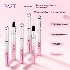 Bút Sơn Gel Đổi Màu Mắt Mèo PAZT Có Sẵn Đầu Nam Châm Thông Minh, Bộ Sơn Móng Tay Cho Người Mới Bắt Đầu Giá Rẻ