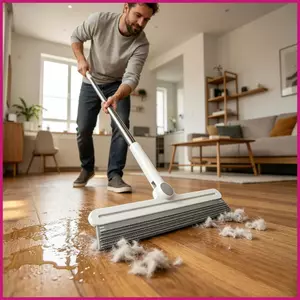 Chổi chổi chổi chổi cho sàn Silicon cực có thể mở rộng chổi chổi chổi chổi chổi chổi hai mặt cho gạch đá cẩm thạch Cửa hàng xi măngidaevn