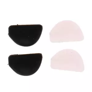 AqToCna 1 Cặp Kính Mỏng Miếng Đệm Mũi Dính Silicone Miếng Đệm Mũi Chống Trơn Trượt Trong Suốt Miếng Đệm Mũi AqToCna