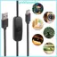 Công tắc điều khiển chứa dây nguồn USB sang Type C của GODD để vận hành tiện ích đáng tin cậy