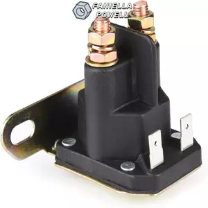 FANIELLAPOWELL 1Pc Starter Relay Solenoid, 725-04439 AM138068 Máy cắt cỏ, Phụ kiện ô tô 862-1211-11-16 AM133094 Linh kiện thay thế màu đen cho ô tô