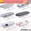 Bảng ủi Mini ORDOBOX, Giá để bàn ủi nhỏ có thể gập lại bằng kim loại, Đồ dùng gia đình Quần áo chịu nhiệt Vỏ ủi