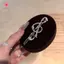 MJnmc Musical Note Kẹp Tóc Với Kim Cương Giả Trang Trí Bên Mũ Cho Bé Gái Phong Cách Độc Đáo Phụ Kiện Tóc Cho Quà Tặng Mới