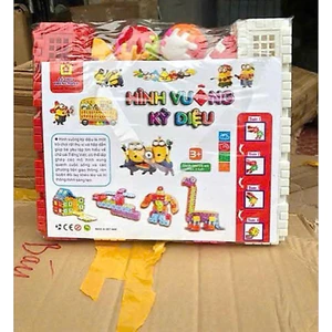 Túi xếp hình vuông kỳ diệu thông minh, lắp ghép cho bé