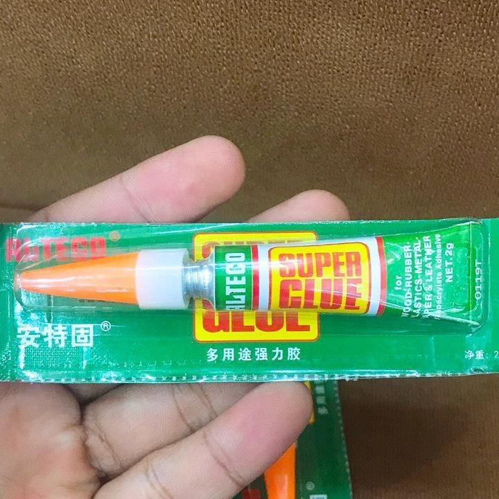 Keo dán đa năng Super Glue Alteco - Keo Dán siêu chắc - Tuýp 3gr
