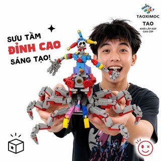 Khối Xây Dựng Đồ Chơi Hình Hạt Nhỏ ABS Mô Hình Trang Trí Bàn Quà Tặng Trẻ Em Sưu Tập Xếp Hình