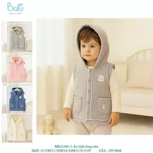 Áo Gile lông cừu BRGL001-3.