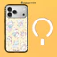Ốp điện thoại từ tính vẽ đơn giản dễ thương cho IPhone 15 14 13 16 Plus 17Pro Max 17 Vỏ khí chống sốc Vỏ bảo vệ lưng