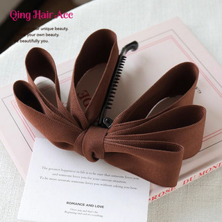 Màu Trơn Cao Cấp Tiện Dụng Cụ Tiện Dụng Kẹp Chuối Kẹp Dọc Kẹp Tóc Nữ Melade Mũ Đội Đầu Phong Cách Mới