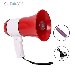 Loa Phóng Thanh Cầm Tay Music Box MB50 Cổng USB, Thẻ Nhớ, Bluetooth, Thu Âm Lặp Lại, Nói Trực Tiếp, Rao Hàng Megaphone