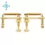4 Chiếc Violin Fine Tuners Vàng Violin Phần Dây Điều Chỉnh Thay Thế Cho 4 / 4 Violin