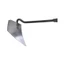 Dày Lật Đất Bên Lật Plough Dày Thép Mangan Tam Giác Hoe Đất Rời Trồng Rau Nhân Tạo Cầm Tay Di