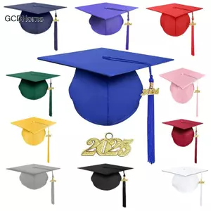 GCDHome 2025 Mũ Học Thuật Mũ Học Viện Mũ Lưu Niệm Cosplay Đồ Dùng Trang Trí Quyến Rũ DIY Viền Tốt Nghiệp Đầm Lễ Nón Chủ HOT