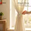 Rèm Ngọc Trai Thắt Lưng Hoa Trà Khóa Có Thể Điều Chỉnh Thanh Lịch Giá Đỡ Drapery Cho Bảng Cửa Sổ Trang Trí Nhà Phụ Kiện VN