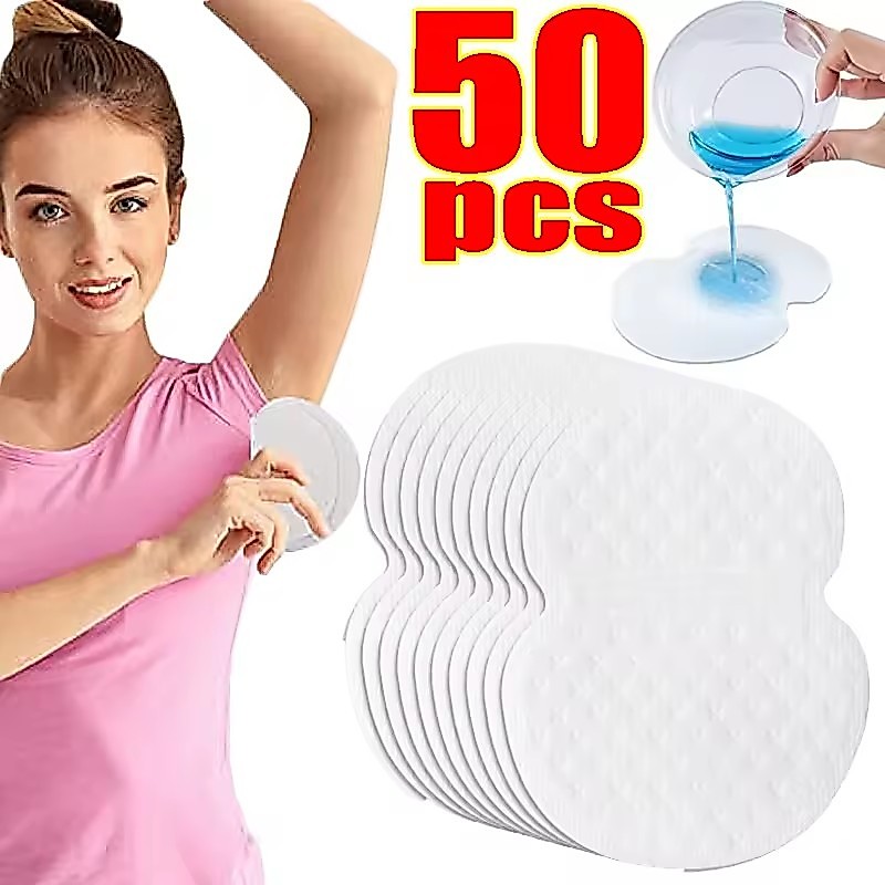 10 / 30 / 50 Miếng Lót Mồ Hôi Unisex / Miếng Lót Chống Mồ Hôi Nách Dùng Một Lần / Miếng Dán Mồ Hôi Siêu Mỏng Thoáng Khí