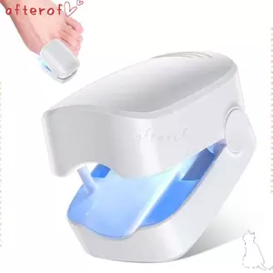 Thiết bị nấm móng tay AFTEROF, Đèn móng chân nhẹ không tia cực tím có thể sạc lại, Đèn chăm sóc bàn chân chuyên nghiệp Điều trị đèn tay và chân tại nhà