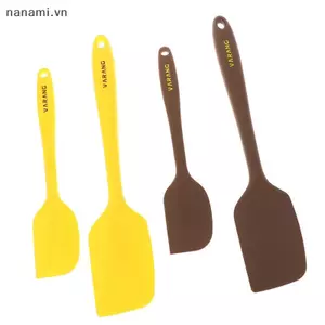 1Pc Nhà Bếp Silicon Kem Bơ Bánh Thìa Cạp Bánh Kem Cạp Nonsti Bơ Thìa Trộn Dụng Cụ Nướng Bánh DIY [VN]