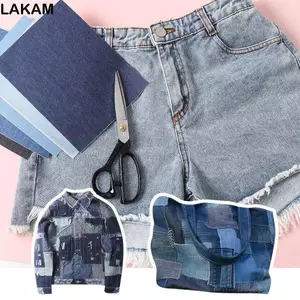 LAKAM Jean Miếng Dán Nghệ Thuật May Phụ Kiện Quần Áo Tự Dính Dán Quần Áo Dán
