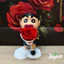 Spike Price Crayon Shin-Chan Flower World Preserved Flower Series Hợp thời trang Chơi Hộp bí ẩn Hình Đồ trang trí Lời thú tội Cô gái Quà tặng * -- &