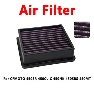 Cho CFMOTO 450SR 450CL-C 450NK 450SRS 450MT 450 SR CL-C NK SRS MT Phụ Kiện Xe Máy Nón Lưu Lượng Cao Phần Tử Lọc Không Khí
