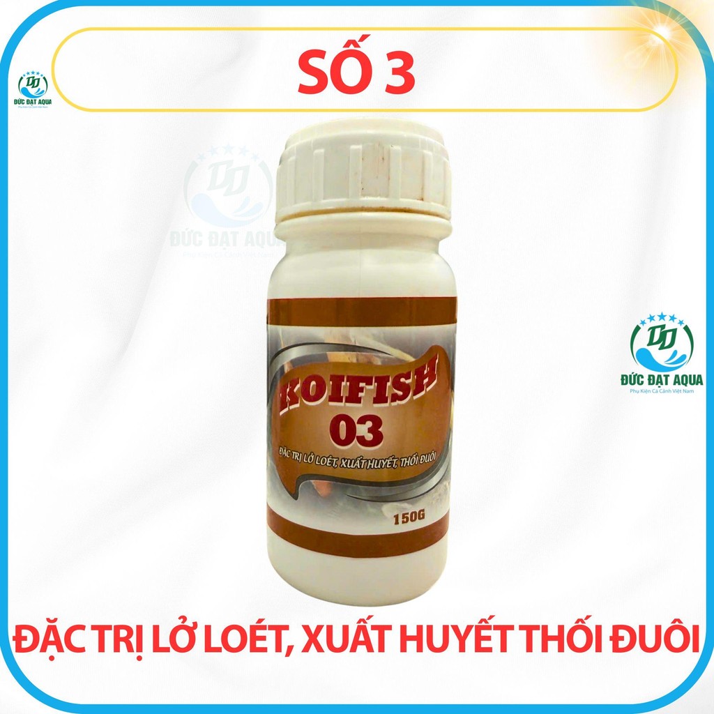 koi fish 01-02-03-04-05-koifish pro 250ml nấm mang, nấm trắng, trùng mỏ leo, rúc góc cá koi, cá cảnh 3