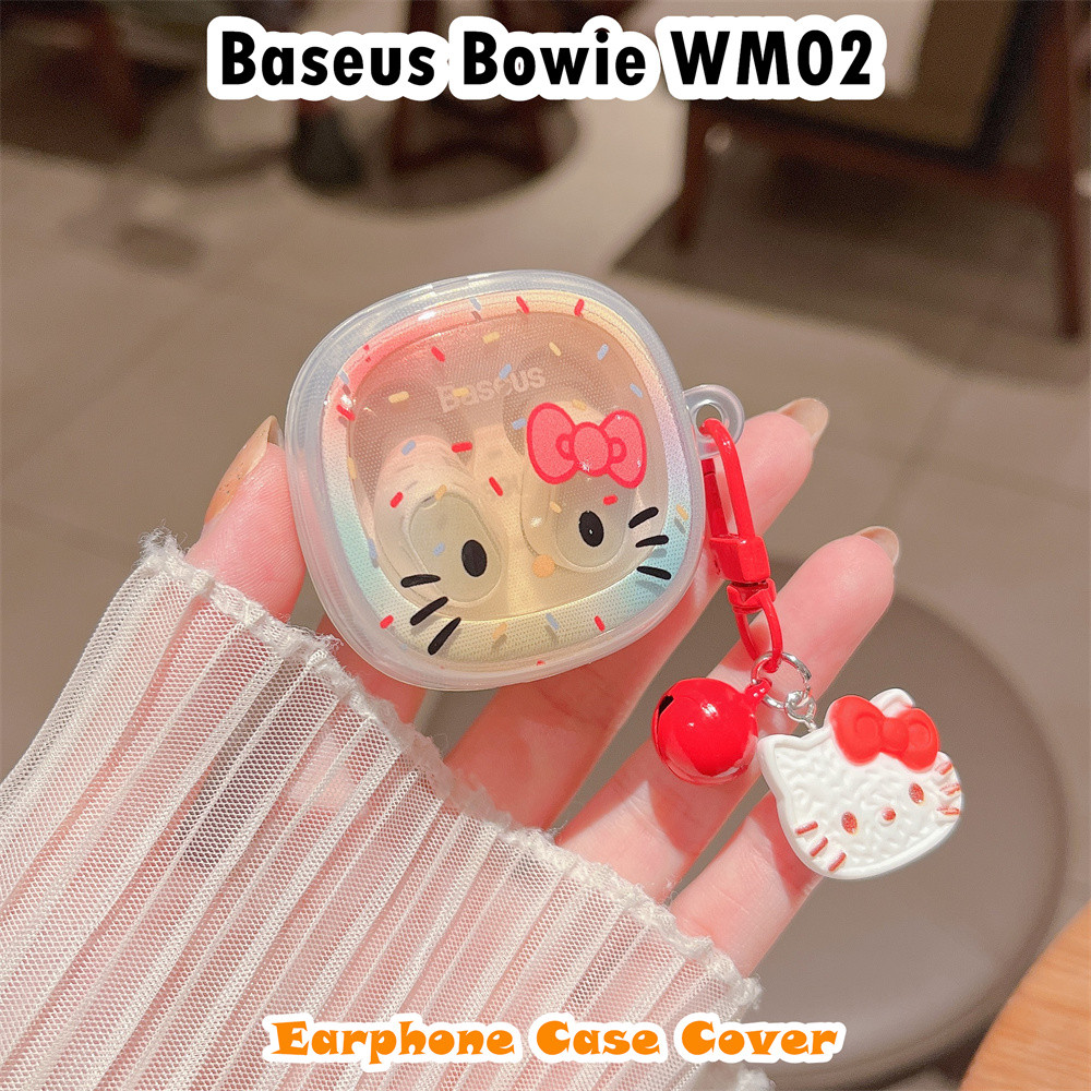 [Ngôi sao tương lai] Dành cho vỏ Baseus Bowie WM02 Vỏ tai nghe silicon mềm họa tiết nơ dễ thương