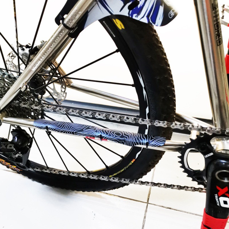 BUCKLOS MTB Xe Đạp Đường Bộ Dây Bảo Vệ Chainstay PP Khung Xe Đạp Chăm Sóc Bảo Vệ Chống Trầy Xước Bảo Vệ