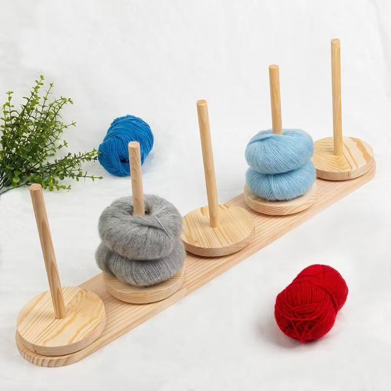 Handmade Tự Làm Vòng Bi Xoay Phong Cách Mới Vòng Bi Xoay Dệt Tay Gỗ Chắc Chắn Cáp Tổ Chức Hướng Dẫn Sử Dụng Chủ Đề Đan Nhóm Trục Khung Đế BGJA