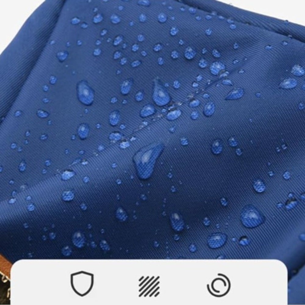 Túi đeo chéo CPINCP, đeo vai vuông Nylon chống nước hợp thời trang, nhiều ngăn, dây đeo rộng, cho nữ