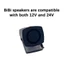Báo động an toàn dự phòng xe 12V đến 24V với cảnh báo rung chim Khả năng tương thích phổ biến Lắp đặt dễ dàng cho ô tô