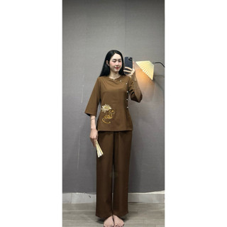Cát tường lụa ngọc trẻ trung, kate lụa thời trang nữ