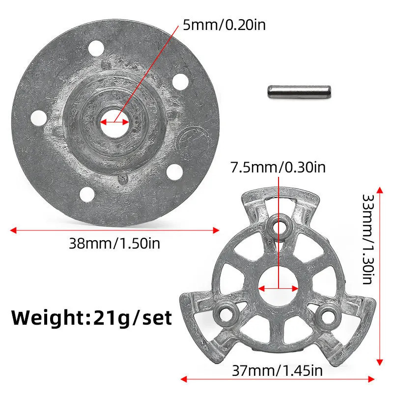 Bộ xây dựng lại ly hợp trơn trượt hạng nặng 5352A 5352R cho TRAXXAS Summit E-Revo Rustler 4WD E-Maxx RC Phụ tùng nâng cấp xe