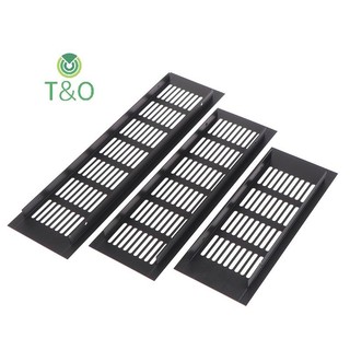 [T & O-t] 1 Tấm đục lỗ bằng nhôm Máy thông gió thông gió Vỏ lưới tản nhiệt thông gió [mới]