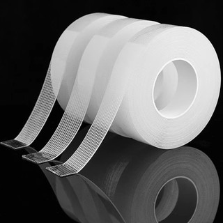 WEAVELYF Keo hai mặt siêu mạnh, Băng dính lưới chống nước được nâng cấp, Dải băng không dấu vết có thể tháo rời 1 / 2mm