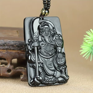 Mặt dây chuyền obsidian thanh lịch, làm từ đá tự nhiên, là bùa hộ mệnh mang ý nghĩa tinh thần mạnh mẽ.