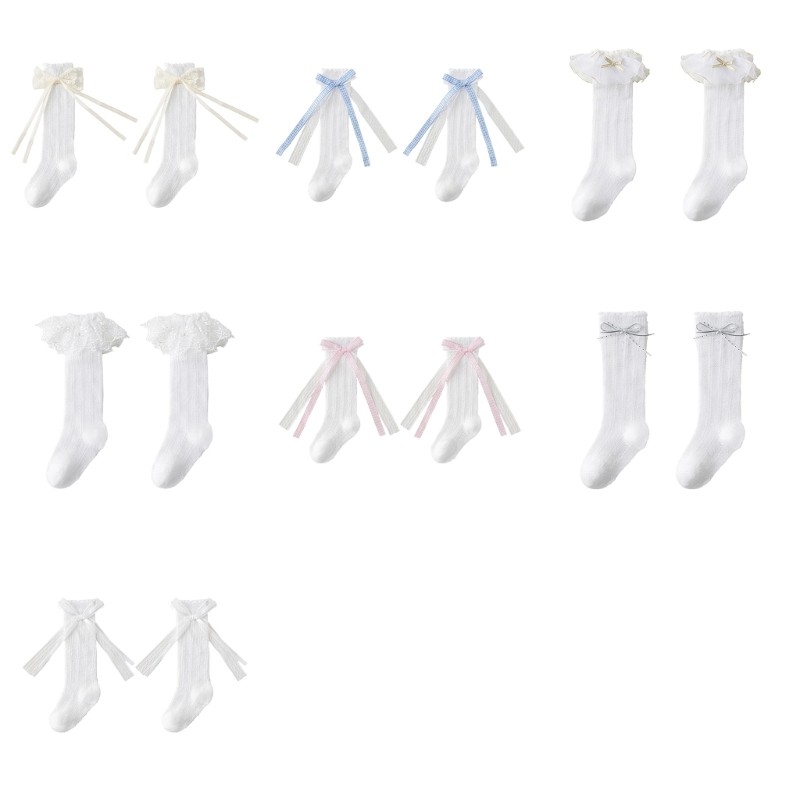 Innlike1 Mềm Breatahble Trẻ Em Tất Cotton Hàng Dệt Kim Chống Trơn Trượt Tính Năng Tất Cho Bé 0-5T