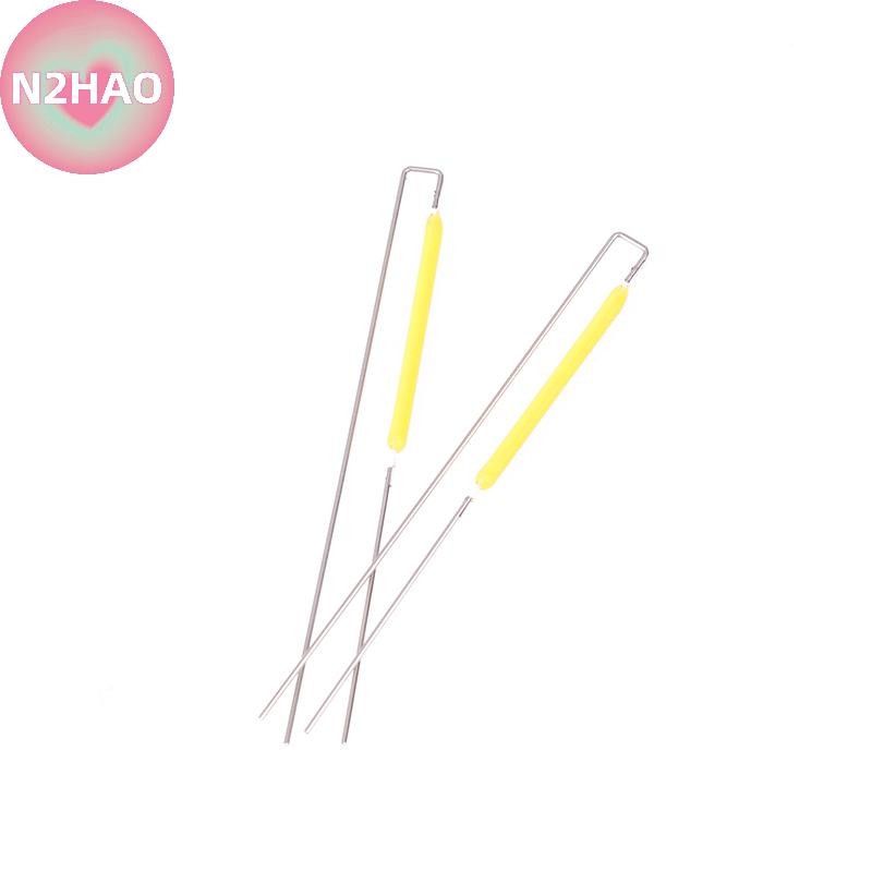 N2HAO 10 Cái 3V 30MM Bóng Đèn Led Dây Tóc Phần Gốm Điểm Hàn Dây Tóc Led Diode Phần n