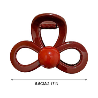 Kẹp Tóc Họa Tiết Rượu Vang Đỏ Cổ Tích, Chống Trượt - Phù Hợp Với Mọi Loại Tóc