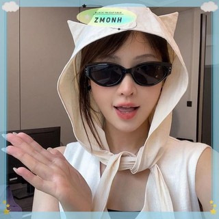 ZMONH Thời Trang Dễ Thương Dây Đeo Tai Chống Nắng Mũ Chống Nắng Khô Nhanh Cho Nữ