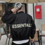 Áo Bomber Khóa Tay Lưng ESS KCloset Áo Khoác Gió Dù 2 Lớp Dày Dặn Dáng Rộng Nam Nữ NA05