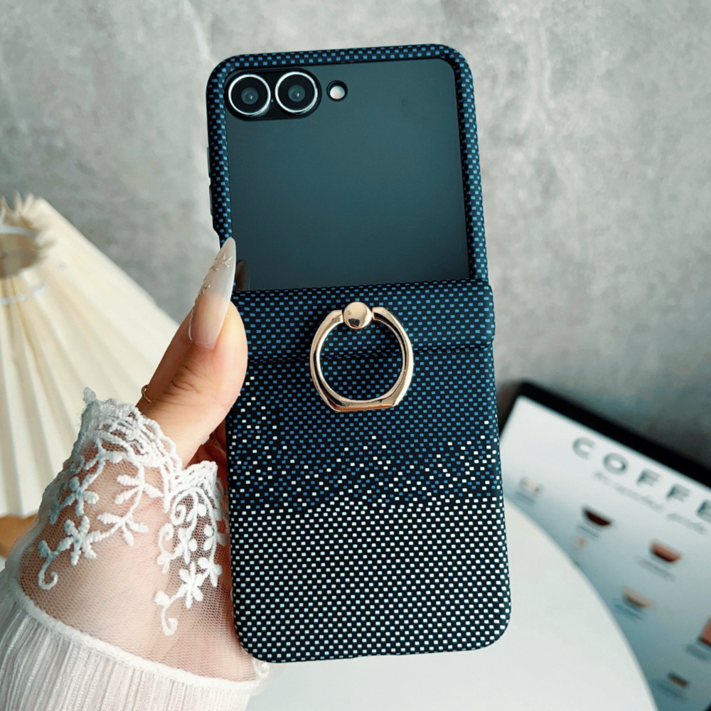 INOVAGEN Dành Cho Samsung Galaxy Z Flip 5, Flip 6 Flip 7 Ốp Điện Thoại Từ Tính, Kính Mờ, Hỗ Trợ Sạc Không Dây, Cảm Ứng Da Cho Bé, Vỏ Bảo Vệ Toàn Diện PC