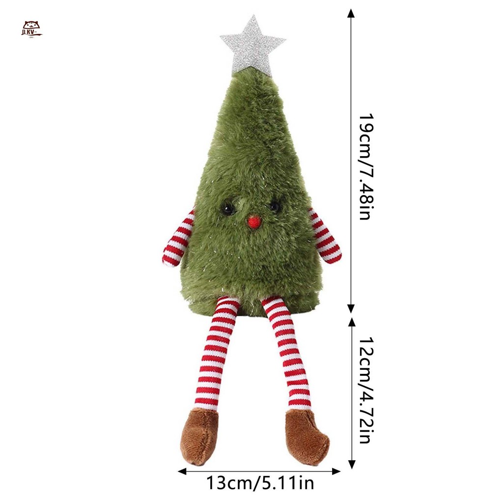 Cây Giáng Sinh Búp Bê Gnome Dễ Dàng Đặt Ra Và Đứng Búp Bê May Mắn Thích Hợp Cho Lò Sưởi Kệ Cửa Sổ