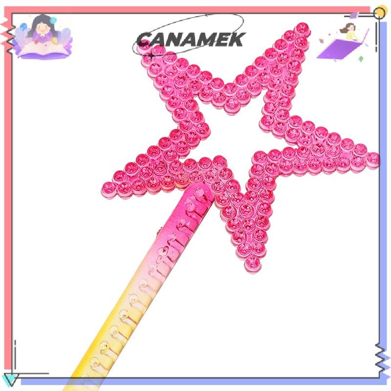 CANAMEK Fairy Stick Lớn Công Chúa Bạc Góc Đũa Phép Quà Tặng Cho Trẻ Em Bé Gái CSF