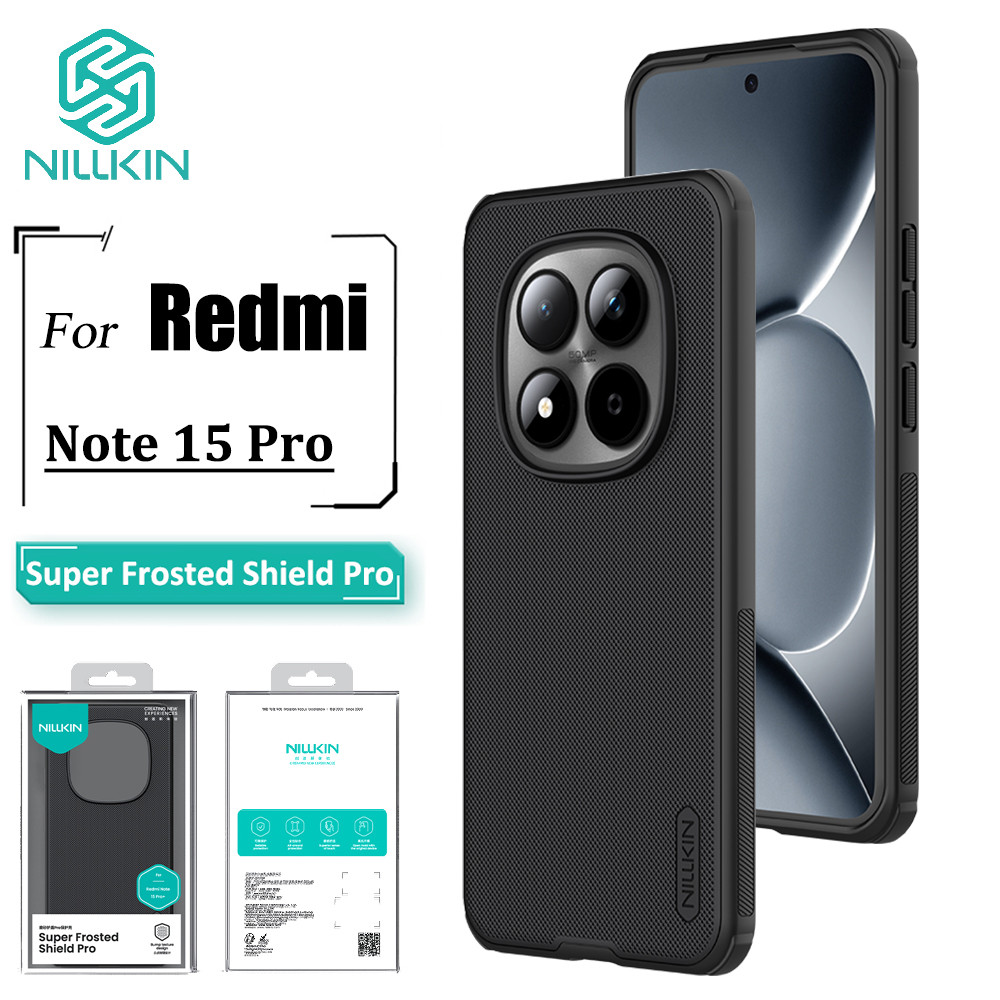 Nillkin Cho Redmi Note 15 Pro / Note 15 Pro + Ốp Lưng Siêu Mờ Shield Pro Chống Vân Tay Ốp Lưng Chống Sốc