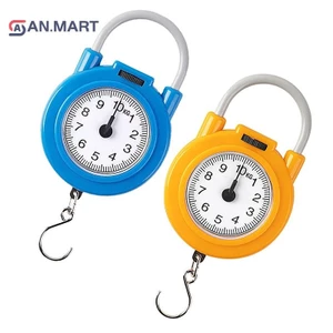 Bigdealssuper 10kg Cân cơ khí di động Hành lý cá Cân nhà bếp Kỹ thuật số có độ chính xác cao Cân lò xo siêu