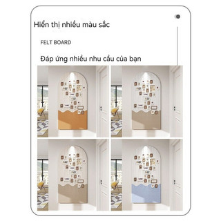 Miếng Dán Tường Nỉ Không Móng Tay Sọc Dọc Nền Ban Thiết Kế Khâu Nhà Trang Trí Phòng Khách Cao Cấp Tự Dính Tường