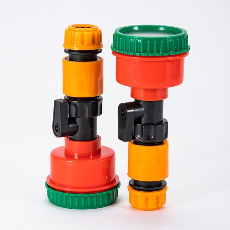 Vòi Xịt Tăng Áp Tháp Xanh N91K, Súng phun nước rửa xe, tưới cây đa năng 8 chế độ, chất liệu nhựa ABS cao cấp