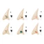 Nhựa cầm tay Ocarina với 12 lỗ ngón tay tiện dụng để chơi thoải mái trong bài học buổi hòa nhạc hoặc du lịch