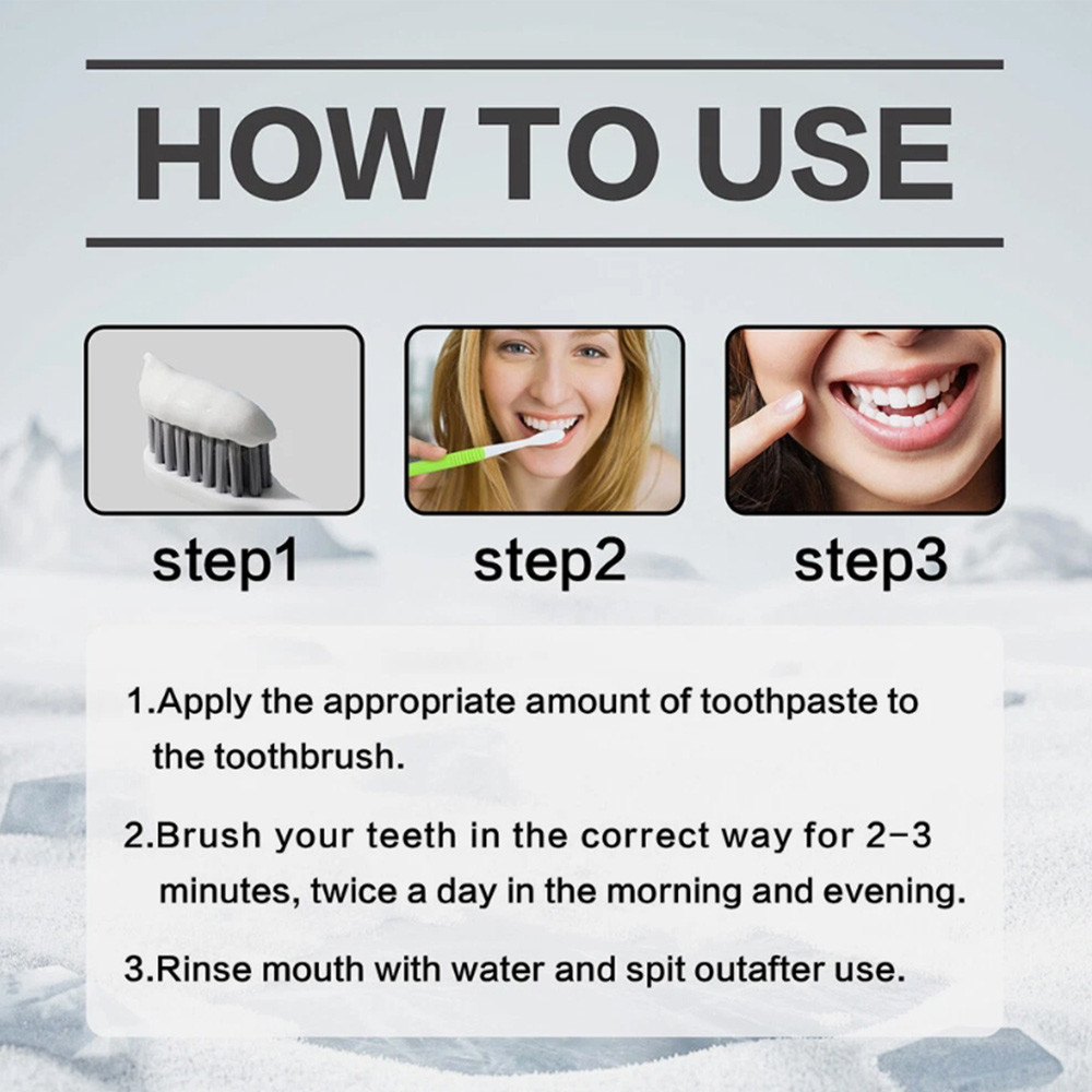 Nano-Hydroxyapatite Toothpaste Enamel Protection White Tooth Fresh Breath Mint
