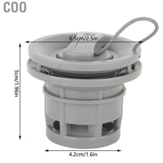 Coo COO GLOGLOW Kayak Air Valve Boulatable Boat Splugs PVC Gas Cap Thay thế Cút
